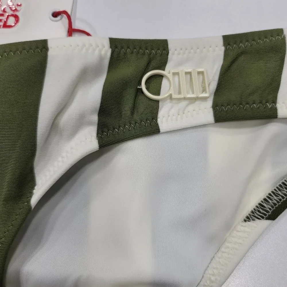 Solid & Striped The Elle Bikini Bottom  Safari Stripe - Picture 3 of 7
